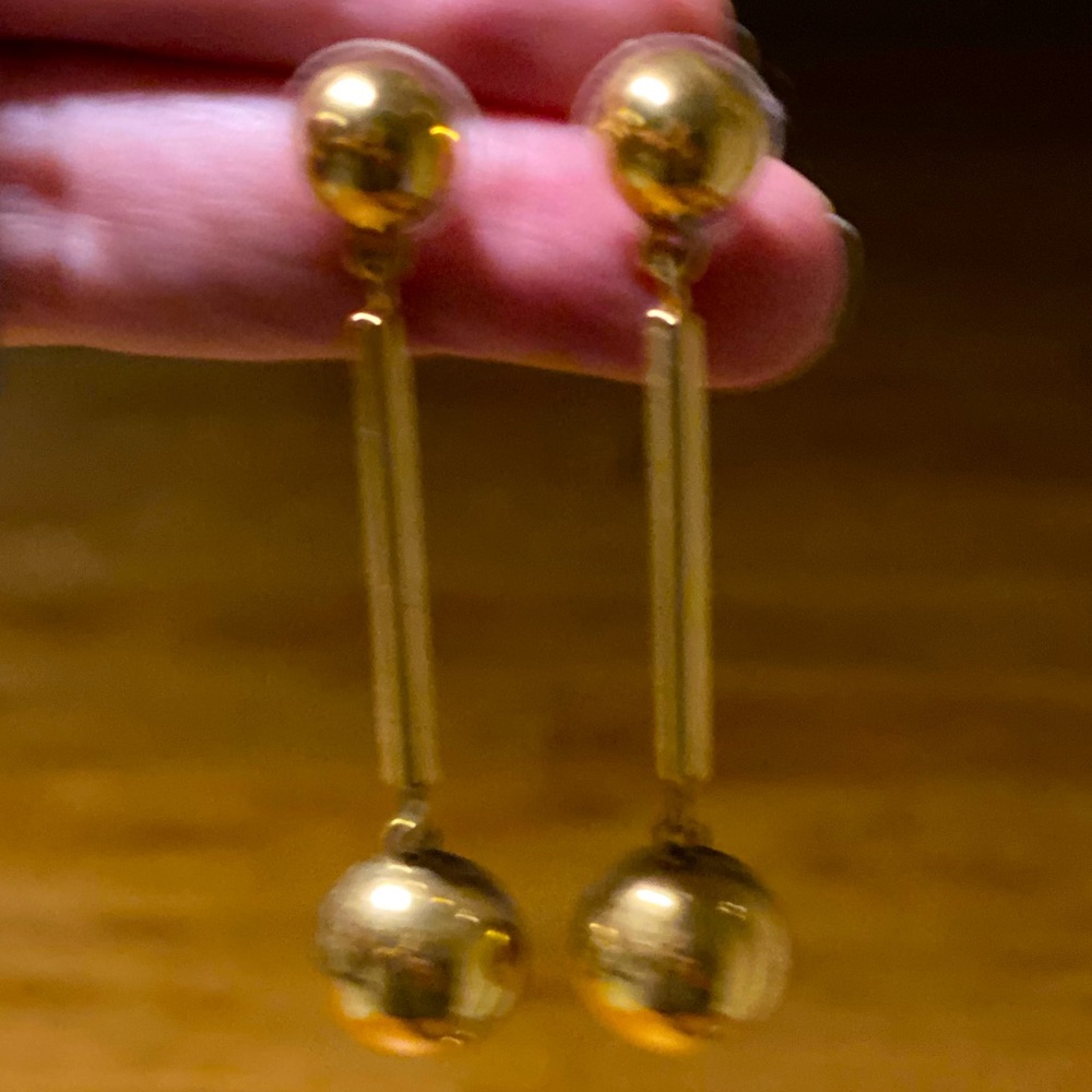 JCrew bauble drop earrings